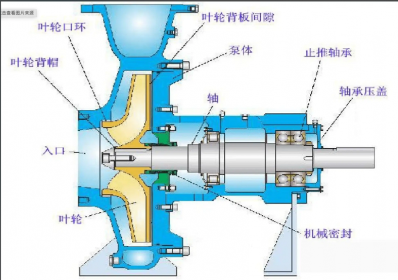 液氨泵結(jié)構(gòu)圖